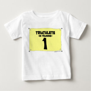 T-shirt Pour Bébé triathlète