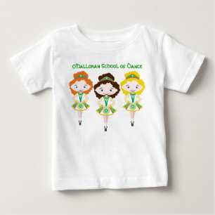 T-shirt Pour Bébé Trio irlandais de groupe d'école de danse de