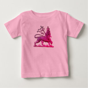 T-shirt Pour Bébé Tripes de Juda Baby Rasta Lion Roots