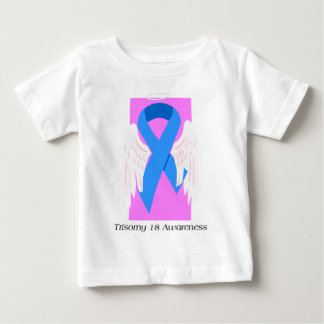 T-shirt Pour Bébé Trisomy 18 Girl Angel