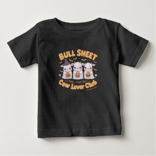 T-shirt Pour Bébé Trois adorables vaches fantômes habillées pour Hal