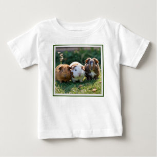 T-shirt Pour Bébé Trois bébés cochons de Guinée,