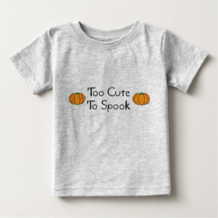 T-shirt Pour Bébé Trop mignon au spectre