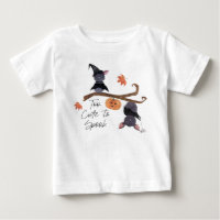 Trop mignon pour parler Halloween Aquarelle chauve