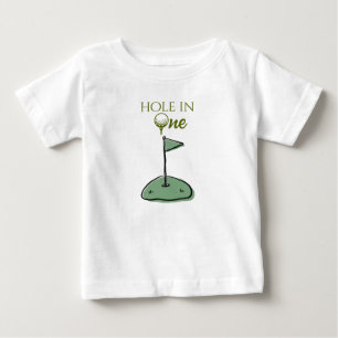 T-shirt Pour Bébé Trou en UN Garçon Premier Anniversaire