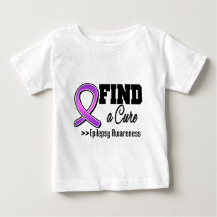 T-shirt Pour Bébé Trouvez une conscience d'épilepsie de traitement