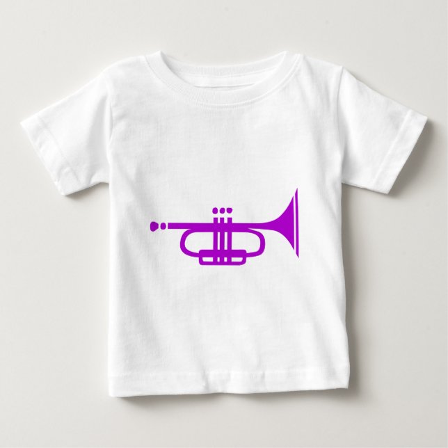T-shirt Pour Bébé Trumpet (Devant)