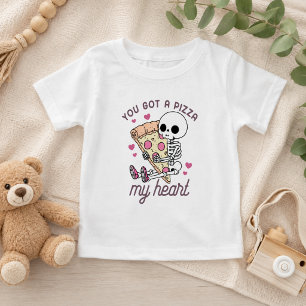 T-shirt Pour Bébé Tu As Une Part De Mon Cœur Blague Nourriture Drôle