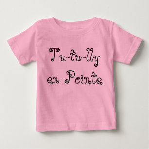 T-shirt Pour Bébé TU-TU-lly en Pointe
