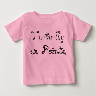 T-shirt Pour Bébé Tu-tu-lly en Pointe