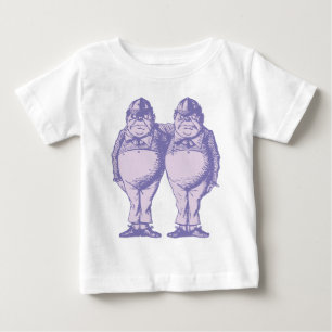 T-shirt Pour Bébé Tweedle Dee et Tweedle Dum Enked Lavender