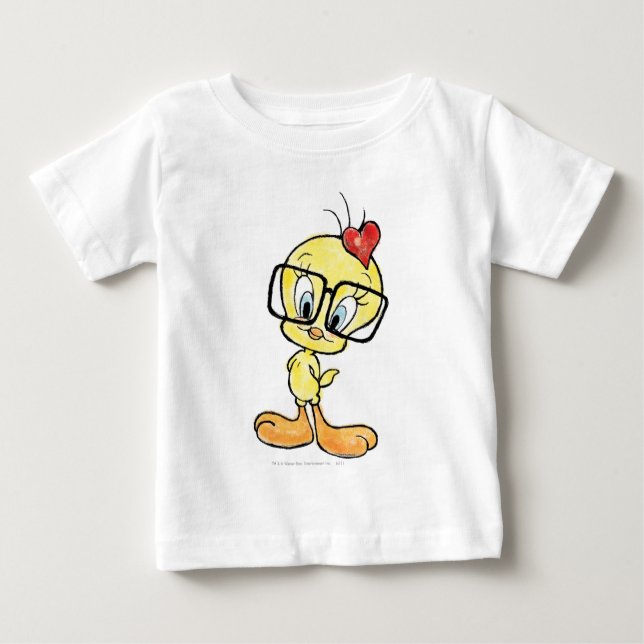 T-shirt Pour Bébé Tweet Nerd (Devant)