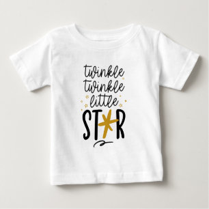 T-shirt Pour Bébé Twinkle Twinkle Little Star Doodle