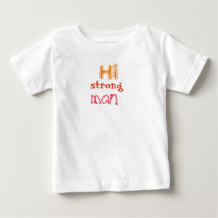 T-SHIRT POUR BÉBÉ TYPOGRAPHIE T CHEMISE