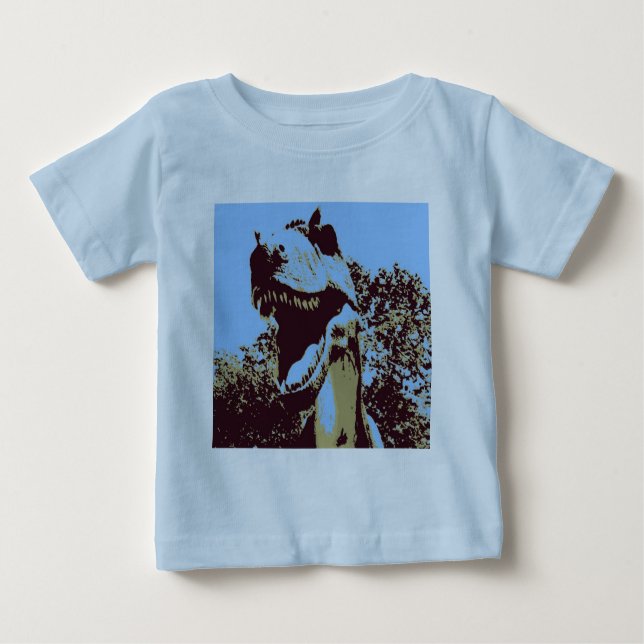 T-shirt Pour Bébé Tyrannosaurus Rex Dinosaur (Devant)