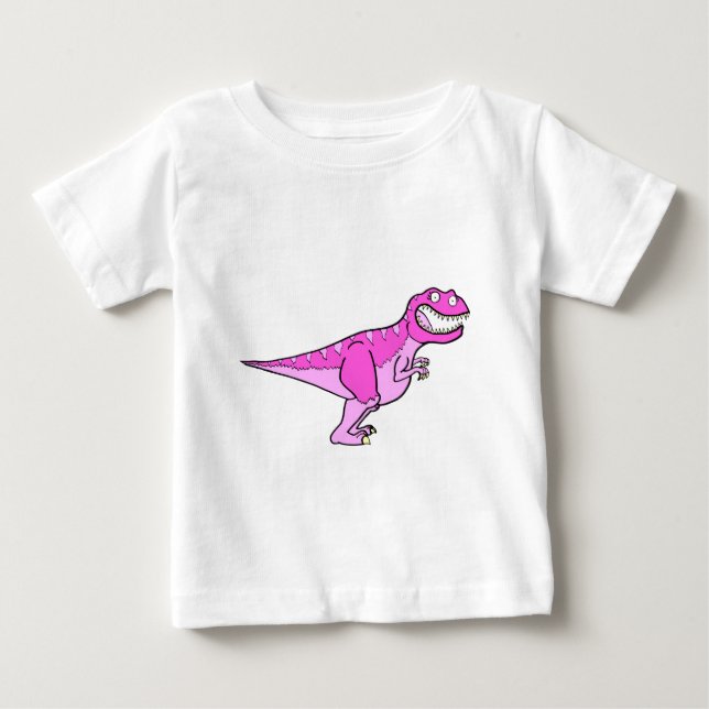 T-shirt Pour Bébé Tyrannosaurus rose Rex (Devant)
