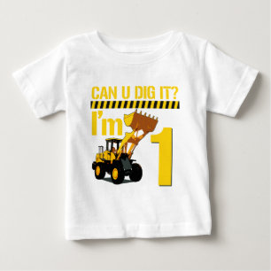 T-shirt Pour Bébé U peut-il le creuser ? J'ai 1 ans