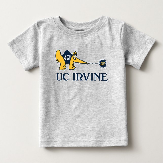 T-shirt Pour Bébé UC Irvine | UCI Anteaters Zot! (Devant)