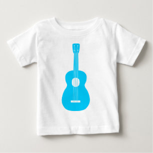 T-shirt Pour Bébé Ukulele - Ciel bleu