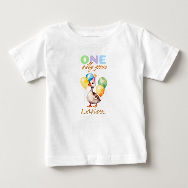 T-shirt Pour Bébé Un garçon d'honneur pour le 1er anniversaire d'Une (Devant)
