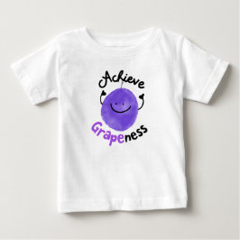 T-shirt Pour Bébé Un jeu de raisins positif - Obtenir une image