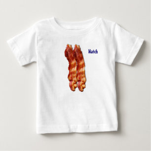 T-shirt Pour Bébé Un match parfait - lard