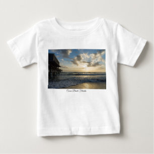 T-shirt Pour Bébé Un Matin De Plage Glorieux