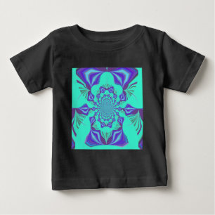 T-shirt Pour Bébé Un mélange de kaléidoscope et d'art mandala !