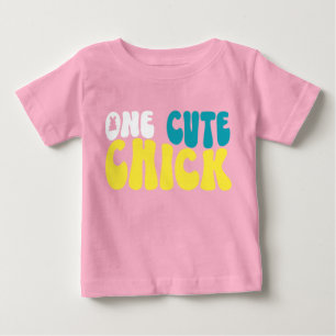 T-shirt Pour Bébé Un mignon poussin