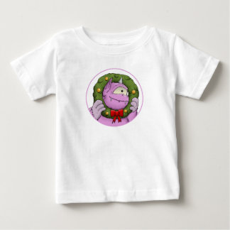 T-shirt Pour Bébé Un monstre Noël Miracle Baby Shirt