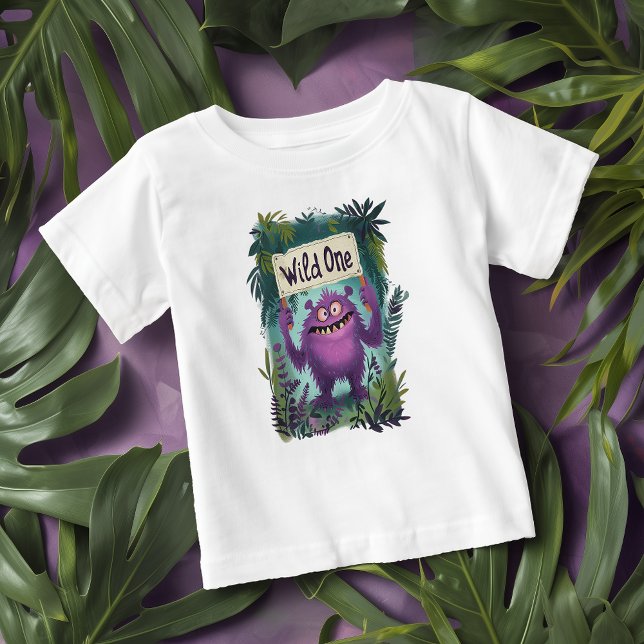 T-shirt Pour Bébé Un sauvage (Créateur téléchargé)