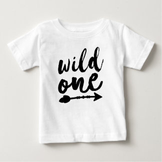 T-shirt Pour Bébé Un sauvage et une flèche noire | Boho | Âge d'un a
