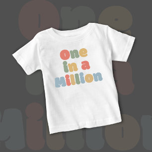 T-shirt Pour Bébé Un sur un million - T-shirt bébé DP7Art