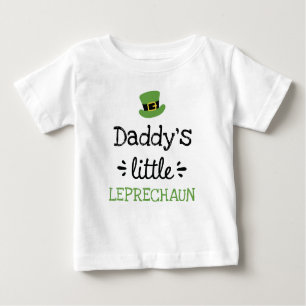 T-shirt Pour Bébé [Un texte quelconque] Little Leprechaun