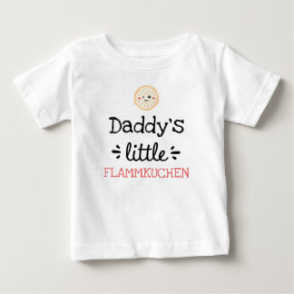 T-shirt Pour Bébé [Un texte quelconque] Petit Flammkuchen