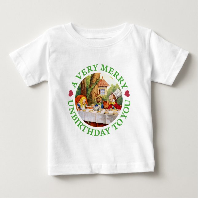 T-shirt Pour Bébé Un très joyeux anniversaire pour vous ! (Devant)