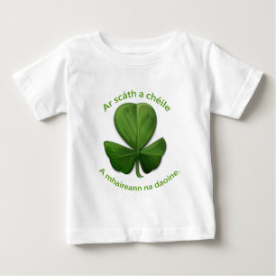 T-shirt Pour Bébé Un vieux dicton irlandais