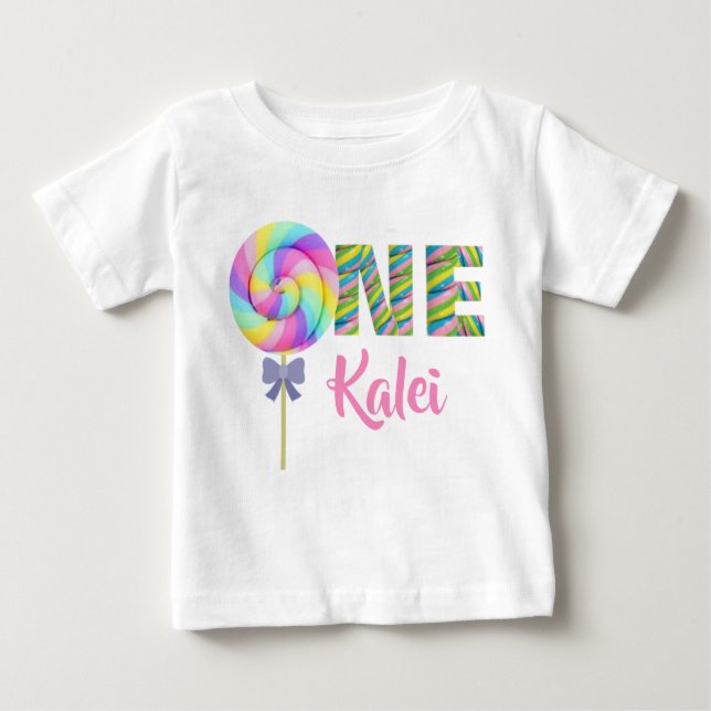 T-shirt Pour Bébé Une coutume de lucette (Devant)