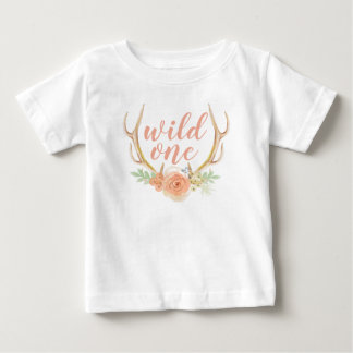 T-shirt Pour Bébé Une pièce en t infantile sauvage