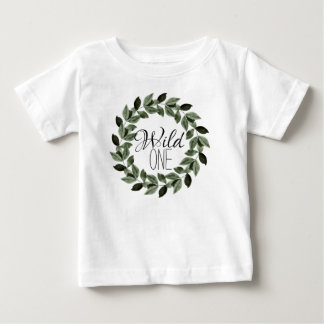 T-shirt Pour Bébé Une première chemise sauvage d'anniversaire