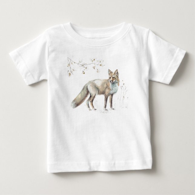 T-shirt Pour Bébé Une promenade XI de région boisée (Devant)