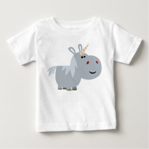 T-Shirt pour bébé Unicorn Cartoon Inscrutable