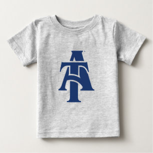 T-shirt Pour Bébé Université d'État A&T de Caroline du Nord   Un log