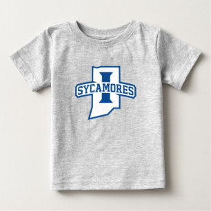T-shirt Pour Bébé Université d'État d'Indiana Sycamores