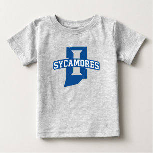 T-shirt Pour Bébé Université d'État d'Indiana Sycamores