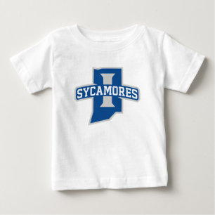 T-shirt Pour Bébé Université d'État d'Indiana Sycamores
