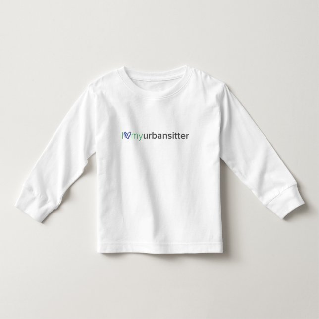 T-shirt Pour Bébé UrbanSitter Toddler long manche T (Devant)