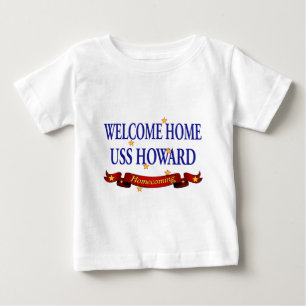 T-shirt Pour Bébé USS à la maison bienvenu Howard