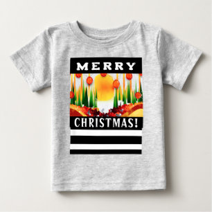 T-shirt Pour Bébé Vacances dans les Pins !