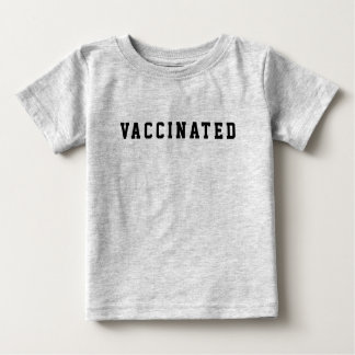 T-shirt Pour Bébé Vacciné